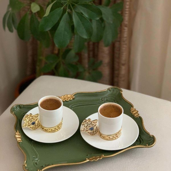 Foamy Turkish coffee, Turkish coffee, kahve sunumu, Türk kahvesi