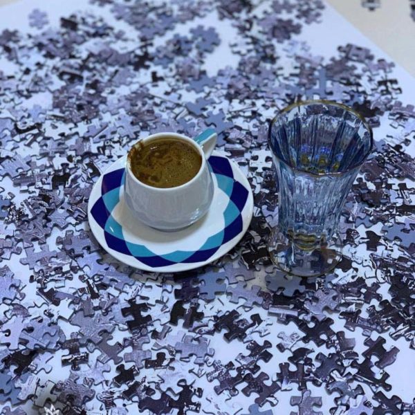 Coffee in puzzle, Coffee, Turkish coffee, kahve sunumu, Türk kahvesi