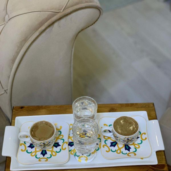 Coffee with milk, Turkish coffee, kahve sunumu, Türk kahvesi
