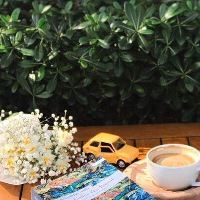 May flowers and coffee always line your path and sunshine light your day.