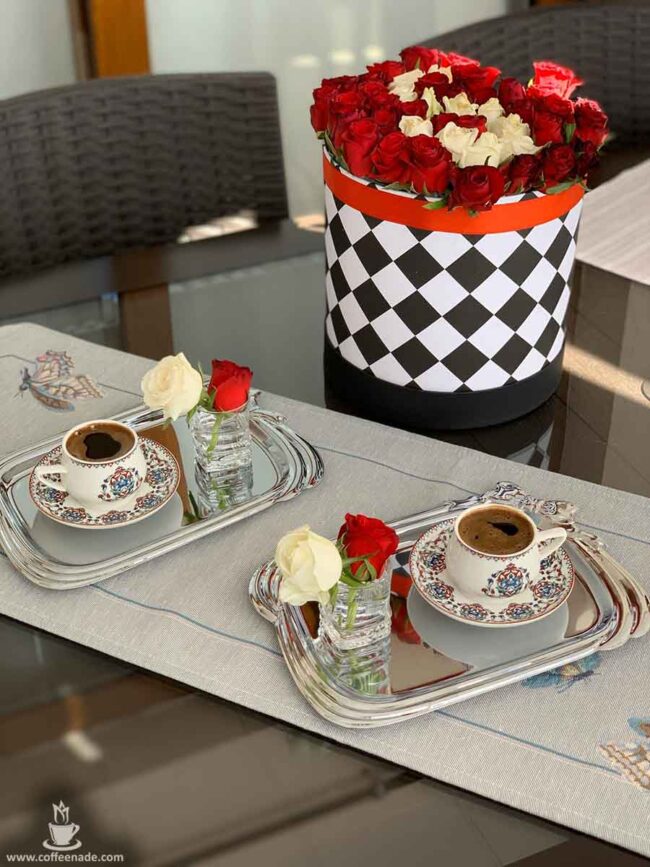 Türk kahvesi, Turkish coffee, kahve sunumu, kahve, coffee, Turkish coffee