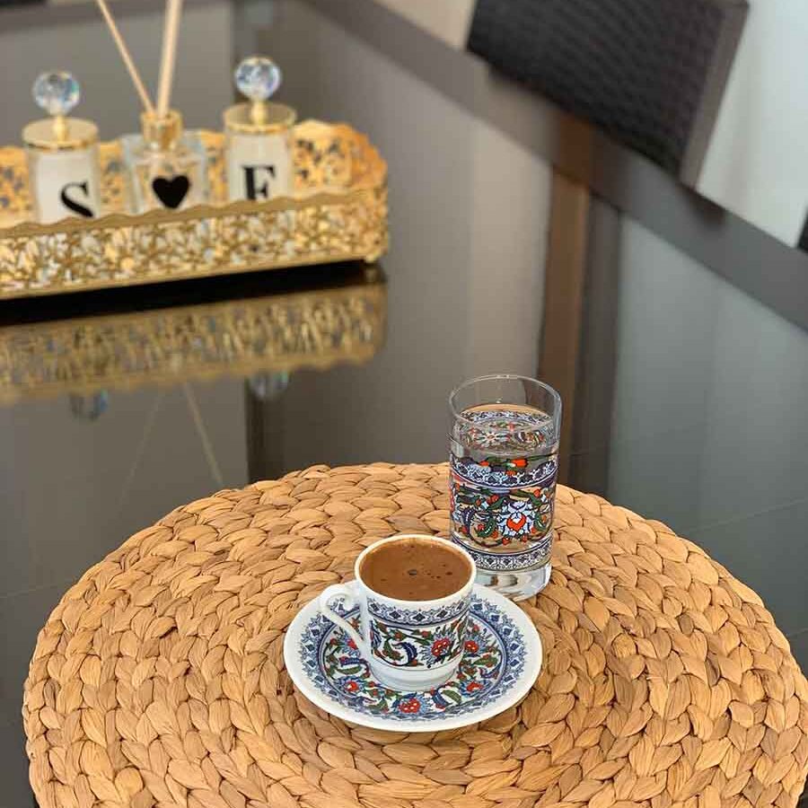 Türk kahvesi, Turkish coffee, kahve sunumu, kahve, coffee, Turkish coffee