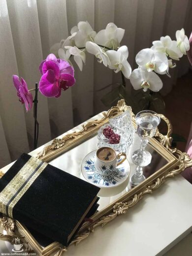 Türk kahvesi, Turkish coffee, kahve sunumu, kahve, coffee, Turkish coffee