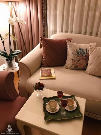 Türk kahvesi, Turkish coffee, kahve sunumu, kahve, coffee, Turkish coffee