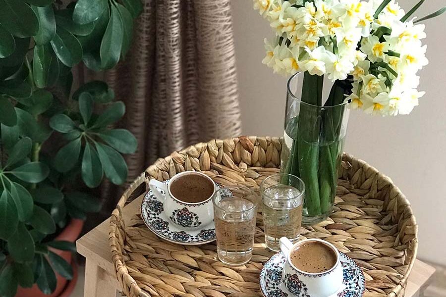 Türk kahvesi, Turkish coffee, kahve sunumu, kahve, coffee, Turkish coffee